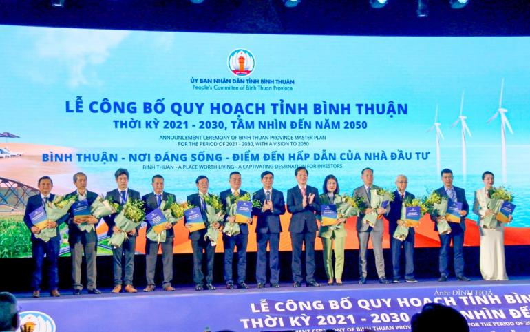 Công bố Quy hoạch tỉnh Bình Thuận thời kỳ 2021 - 2030, tầm nhìn đến 2050