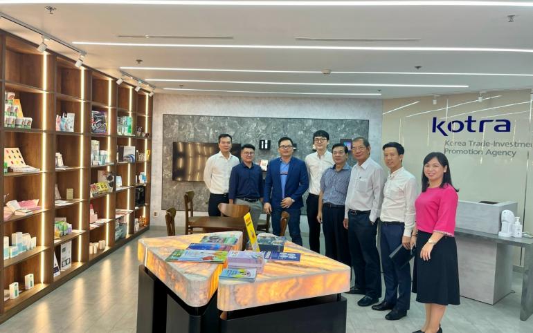 Hoàng Quân Bình Thuận cùng Hiệp hội các doanh nghiệp KCN Hồ Chí Minh làm việc với KOTRA về hoạt động xúc tiến đầu tư